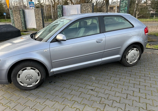 Audi A3 cena 16900 przebieg: 169574, rok produkcji 2007 z Czeladź małe 106